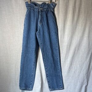 Kancan Brand - High-waisted with cinch waist Jeans - size M